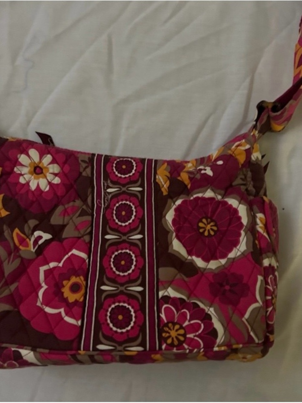 Vera Bradley Retired Floral Autumn Purse - Picture 3 of 4